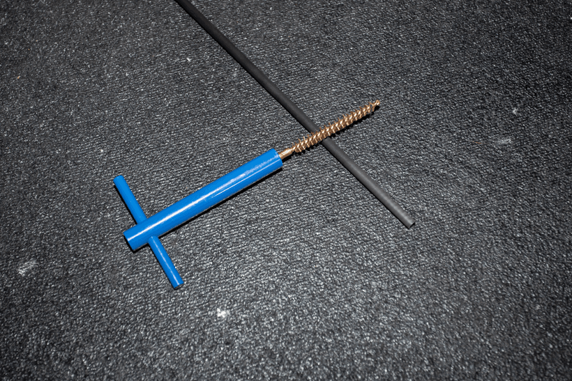 Rough up surface of arrow