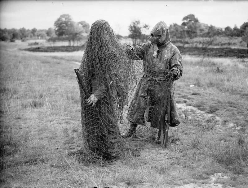 2 lovat scout ghillie suits wwii