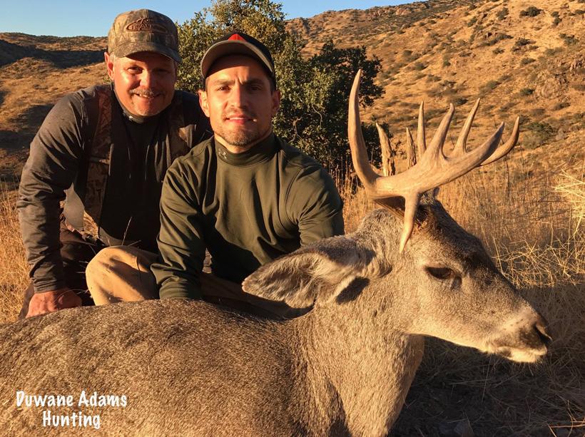Arizona droptine coues deer taken with duwane adams hunting
