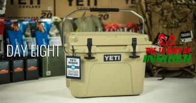 Day Eight — The 12 Days of INSIDER giveaway — Eight Yeti Roadie 20 Coolers