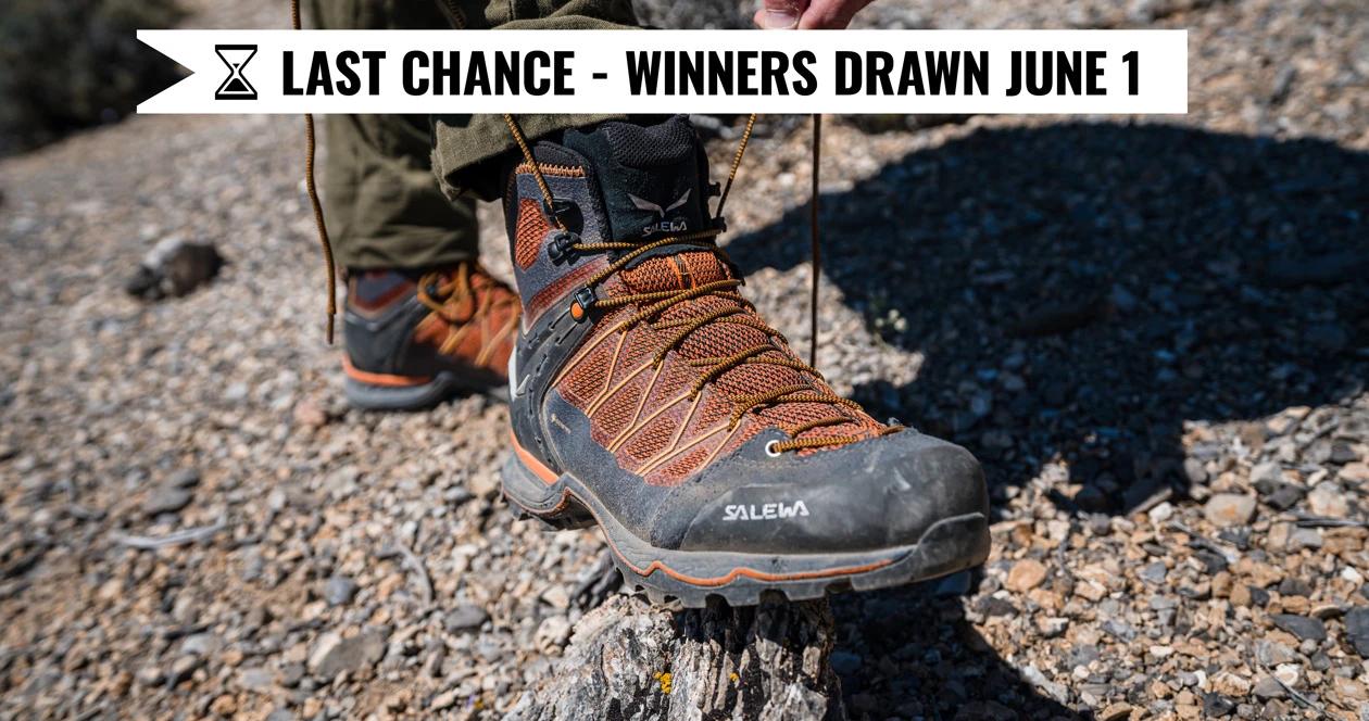 May INSIDER Giveaway: 10 pairs of Salewa Mountain Trainer Lite Mid GTX boots