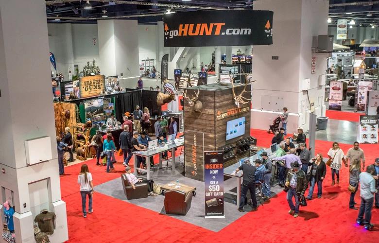 Gohunt both at rocky mountain elk foundation trade show 1