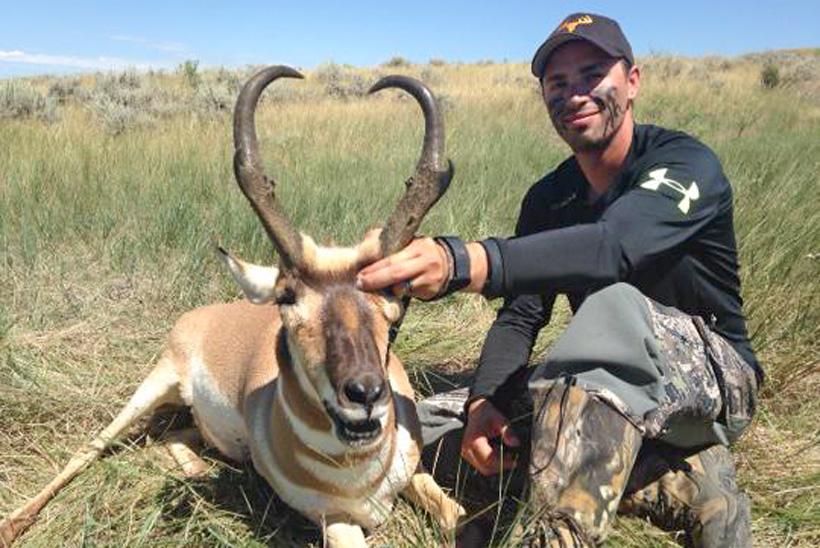 Antelope buck taken with tangle ridge outfitters and guides