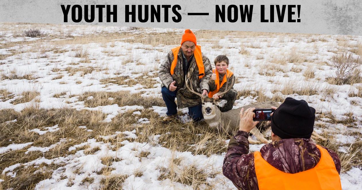 Youth hunting information now live on insider 1
