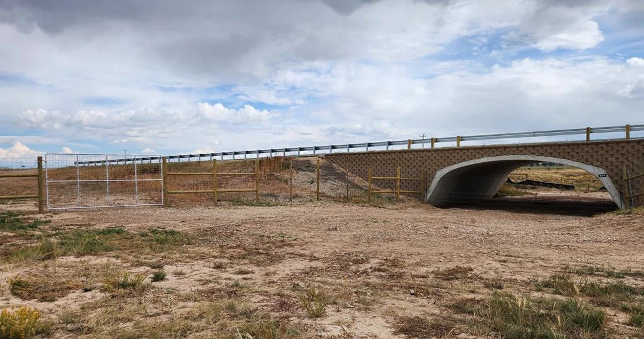 Wyoming completes major wildlife crossing project 1