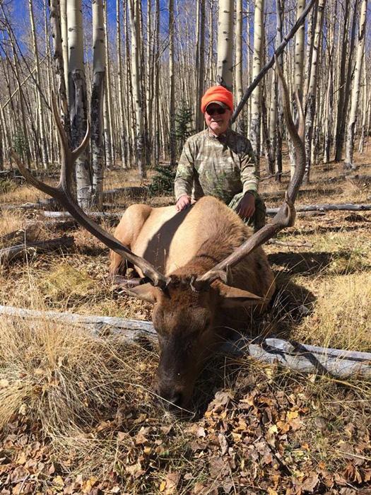 Elk taken with powderhorn primitive outfitters