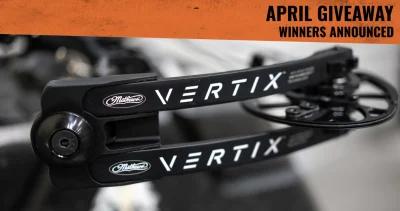 April Giveaway Winners Announced: 5 People Just Won A Mathews VERTIX Bow Setup