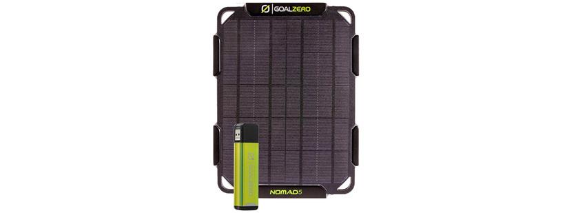 Goal zero nomad 5 solar kit