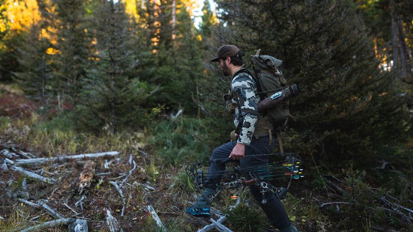 Staying mobile while elk hunting