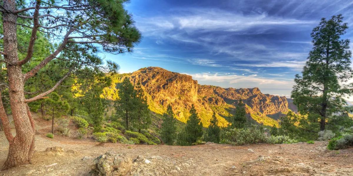 A high desert mountain range in New Mexico