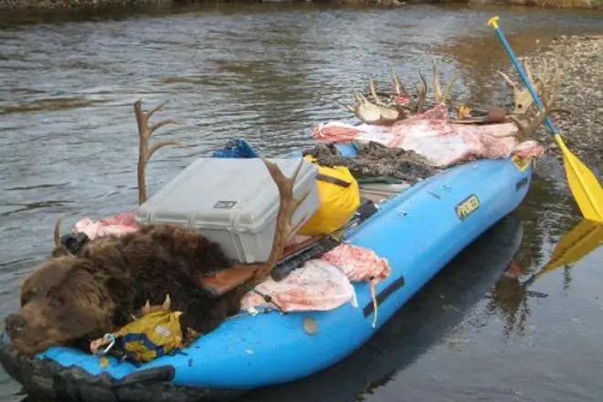 Photo 17: Hunting Rafts - Fully loaded hunting raft