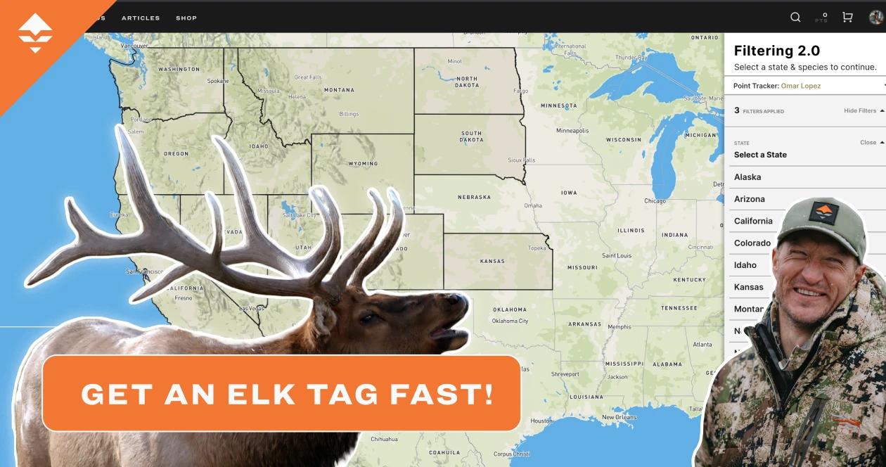 How to easily find an elk tag 1