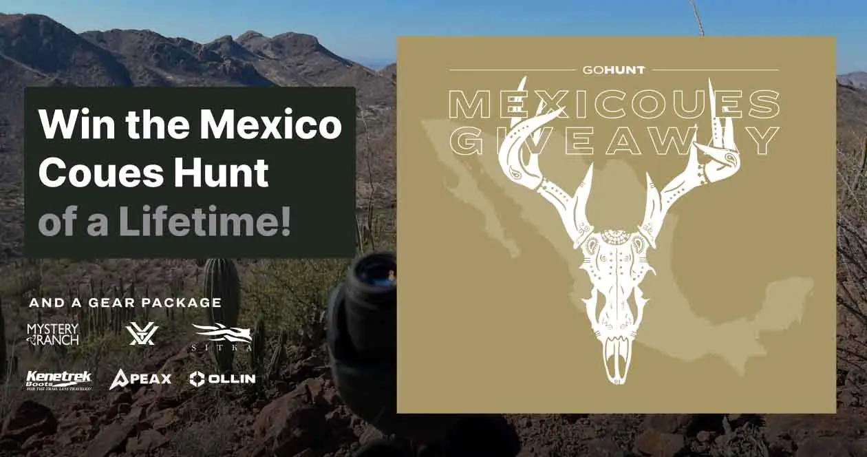 GOHUNT Mexico Coues deer dream hunt giveaway!