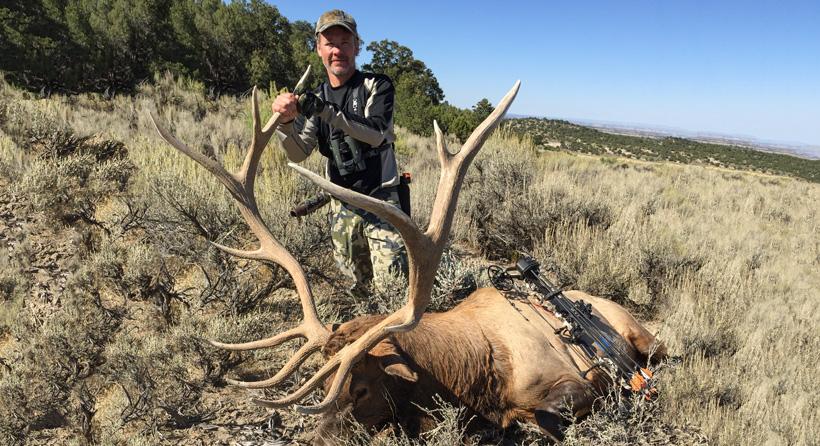 Todd Ruhland with his 2016 Utah elk