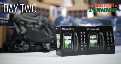 The 12 Days of INSIDER giveaway: Two Garmin Montana 610 GPS units