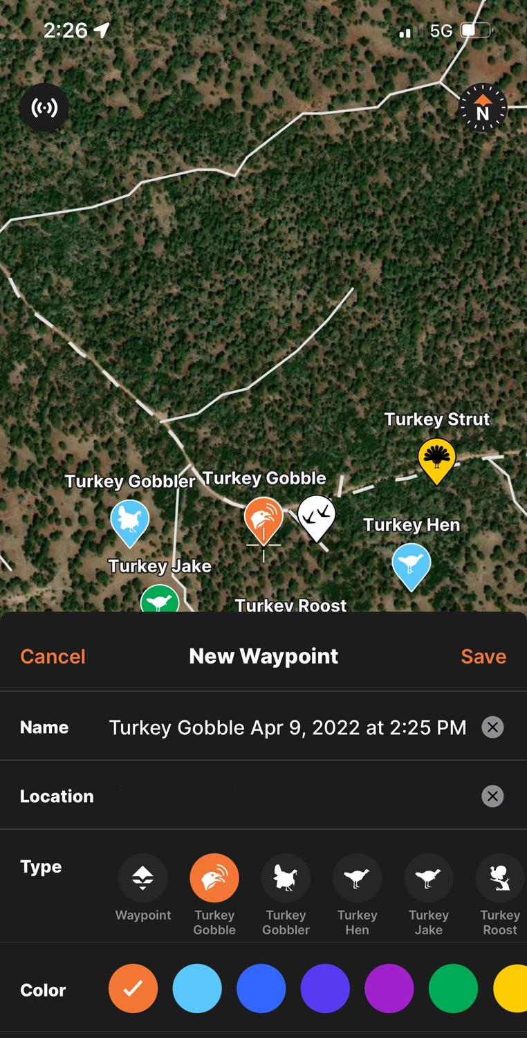 Turkey waypoints now on the GOHUNT mobile app