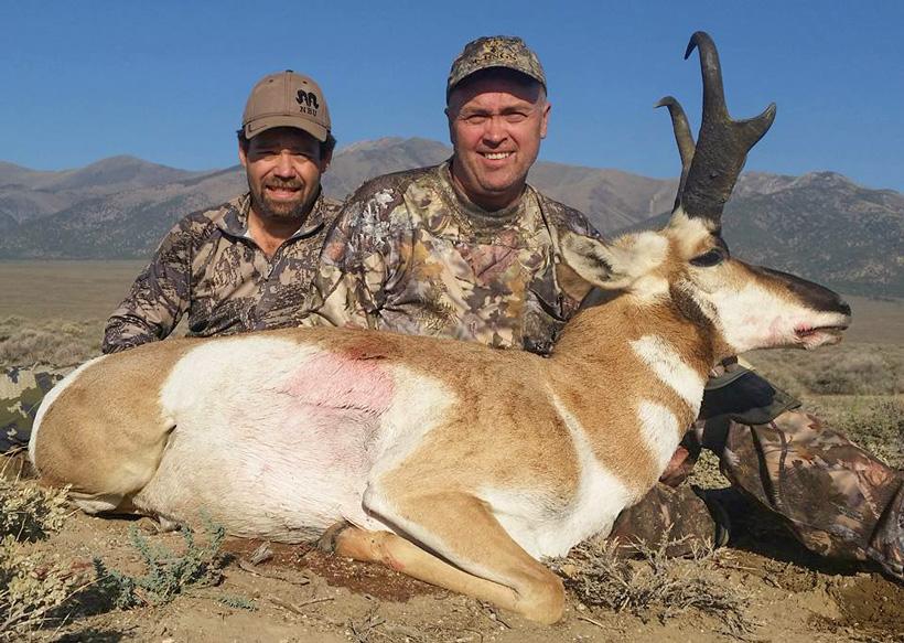 Nevada antelope buck taken with g and j outdoors