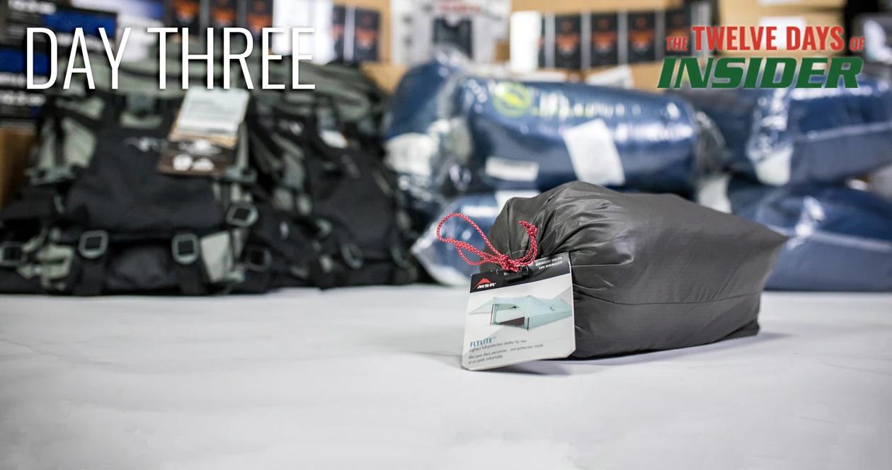 The 12 Days of INSIDER giveaway: Three MSR FlyLite Tents