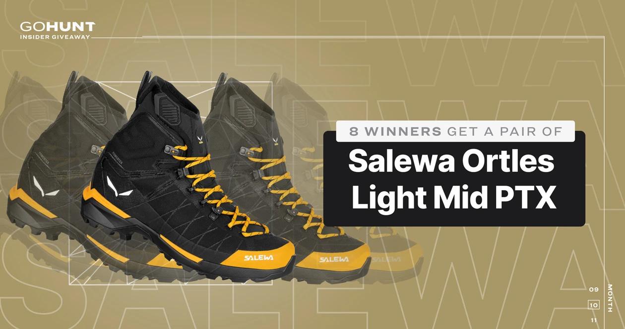 October Insider giveaway: 8 Insiders will win Salewa Ortles Light Mid PTX boots