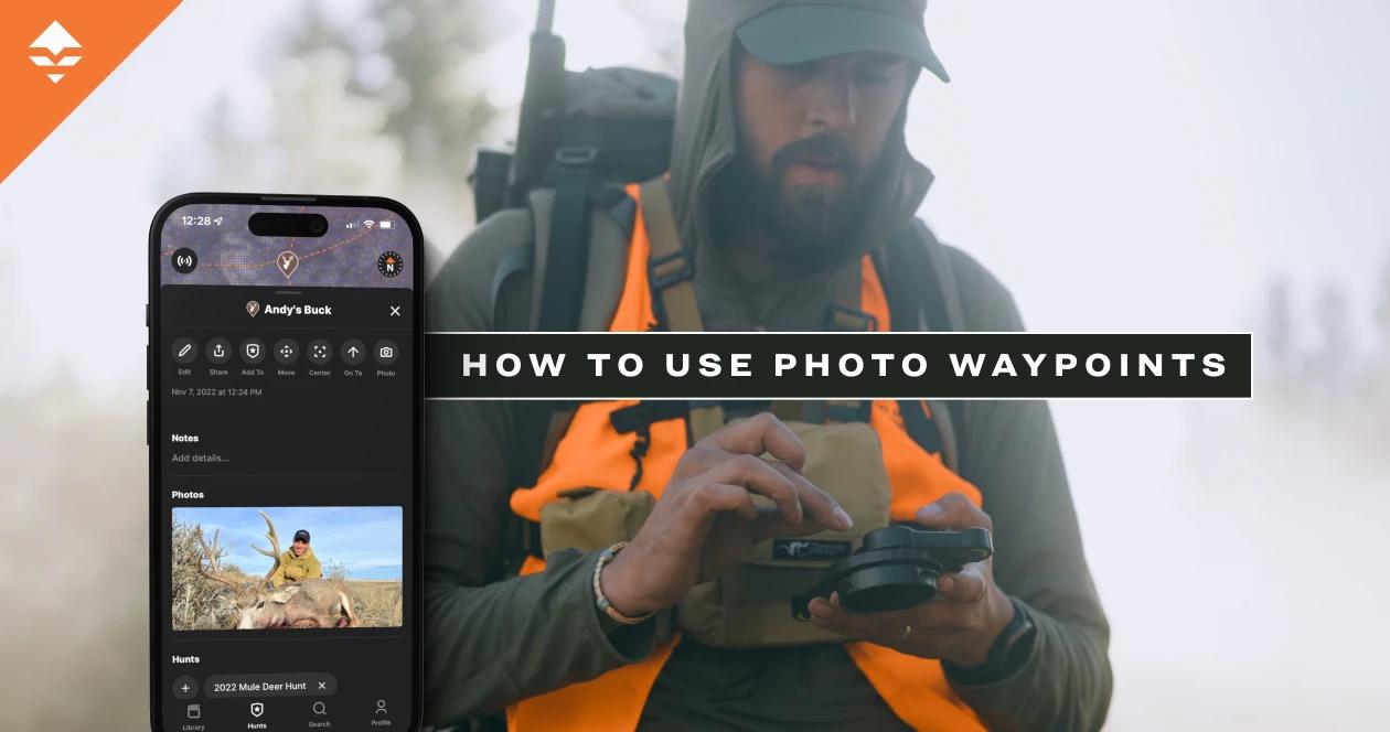 How to use photo waypoints on gohunt maps 1