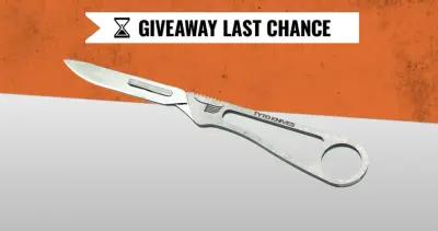 January INSIDER Giveaway - 10 Tyto Finisher Ti Knives