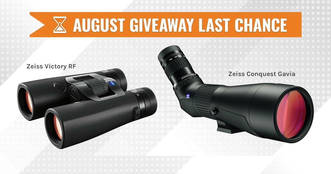 August INSIDER Giveaway: Zeiss Victory RF Binos and Gavia Spotting Scope