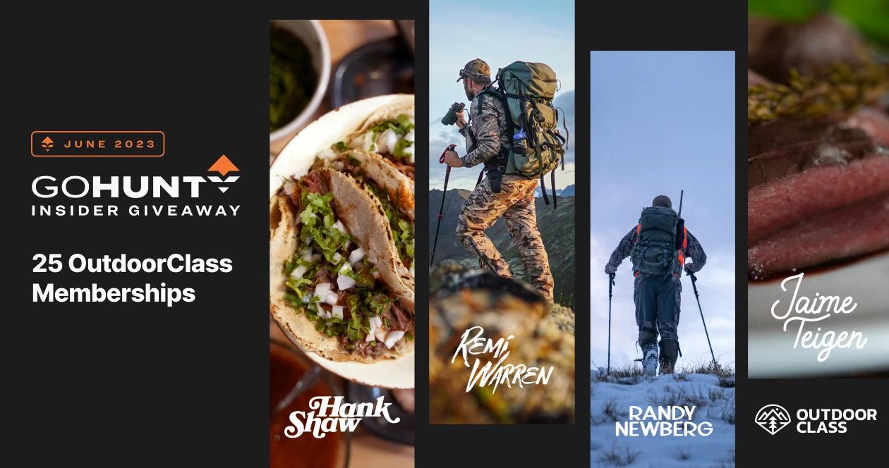 June Insider giveaway is here — 25 OutdoorClass memberships