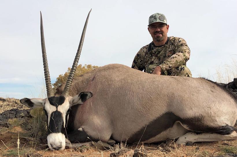 New mexico oryx taken with wilderness outfitter productions