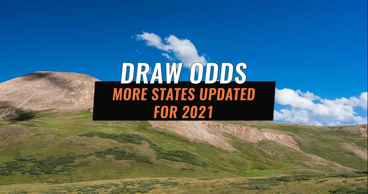 Gohunt draw odds update more states just added 1