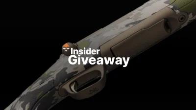 February Insider giveaway Browning X-Bolt Speed SPR rifle