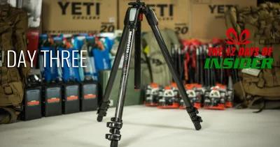 Day Three — The 12 Days of INSIDER giveaway — Three Manfrotto Tripods