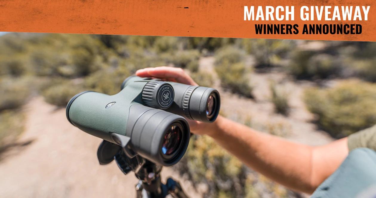 Vortex Razor UHD 10x42 Binocular Winners Announced!