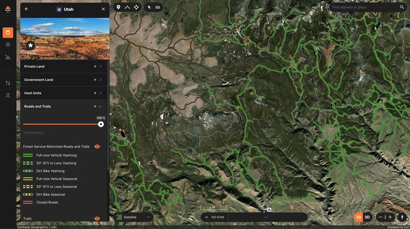 Analyzing roads on gohunt maps