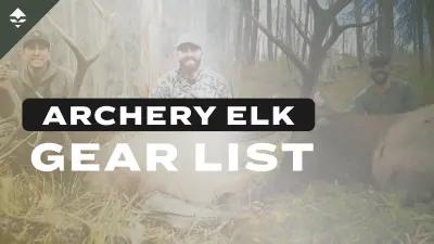 14 Days Worth of Backcountry Archery Elk Hunting Gear | Lorenzo Sartini & Omar Lopez Gear