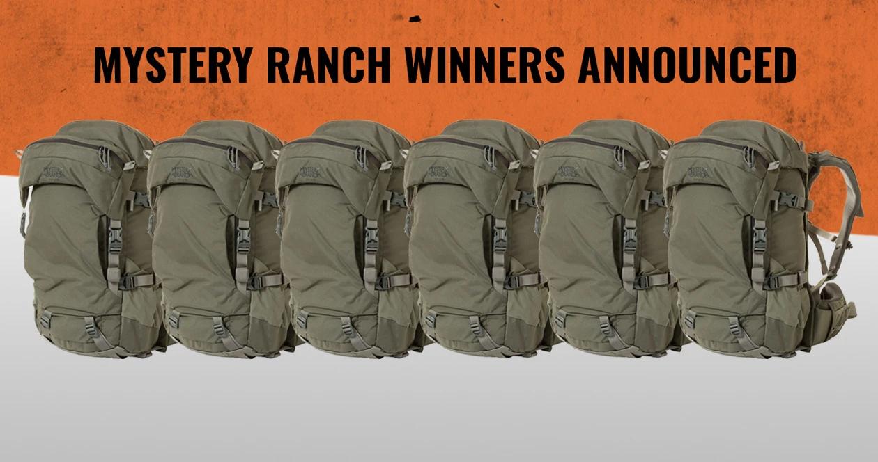 Mystery Ranch Pop Up 38 Winners Announced!