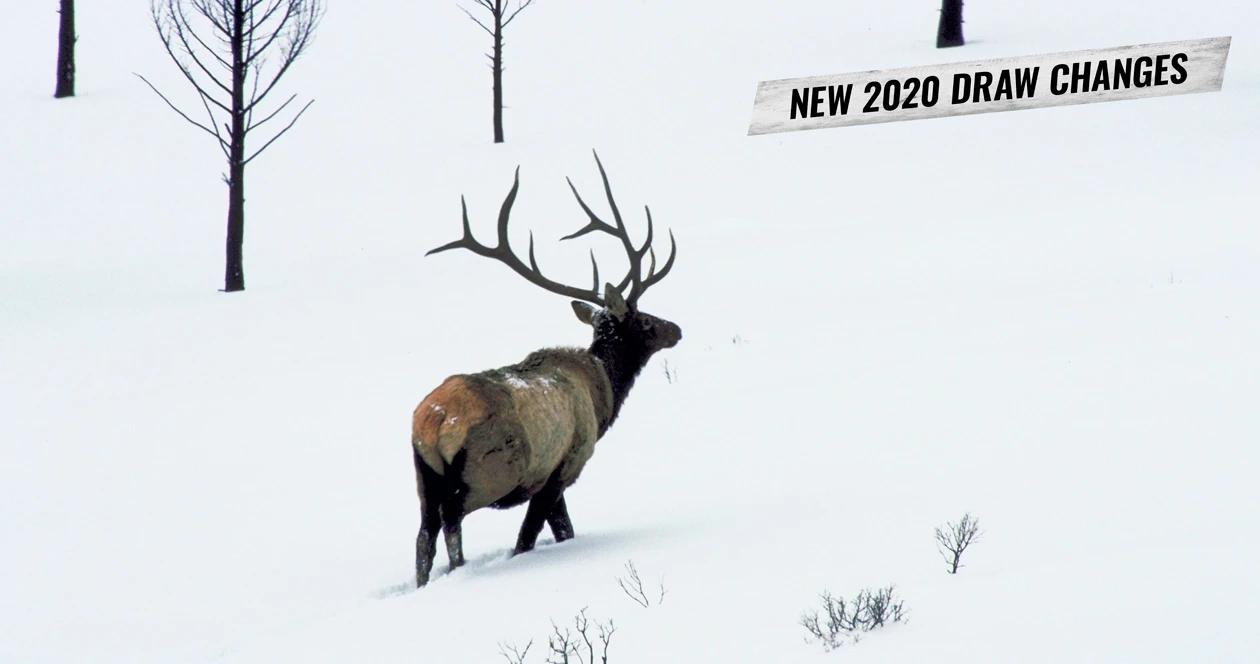 New 2020 wyoming nonresident elk draw result date change 1