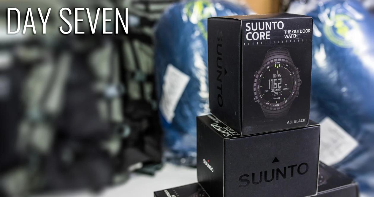 The 12 Days of INSIDER giveaway: Seven Suunto Core Black Watches
