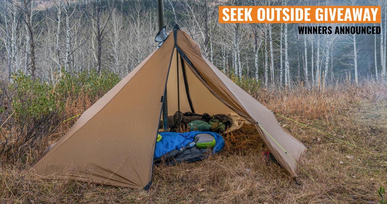 8 people just won a Seek Outside Cimarron shelter in our July INSIDER giveaway