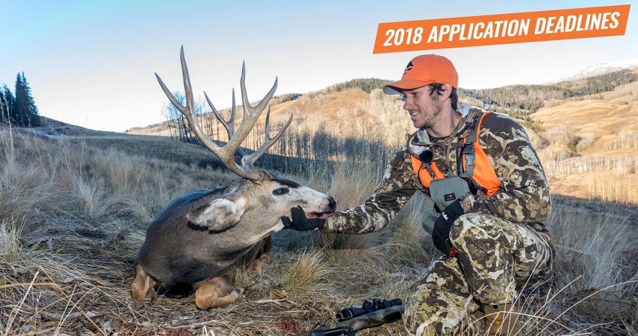2018 hunting application deadlines and draw results 1_0