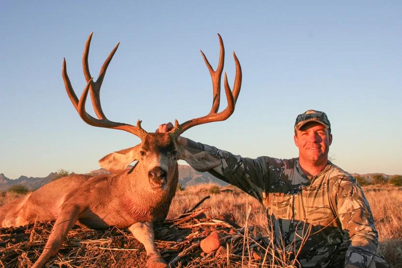 Dave Loescher with a Mexico mule deer