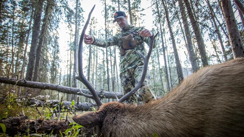 Trail kreitzer with his 2017 new mexico archery elk