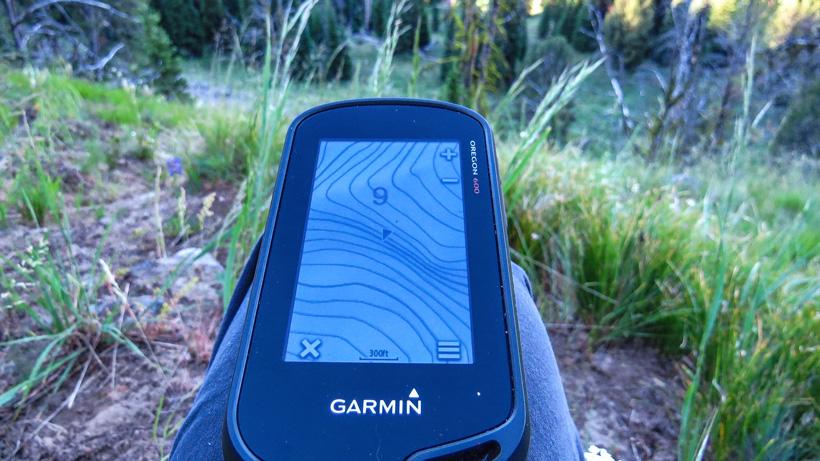 GPS while scouting for elk