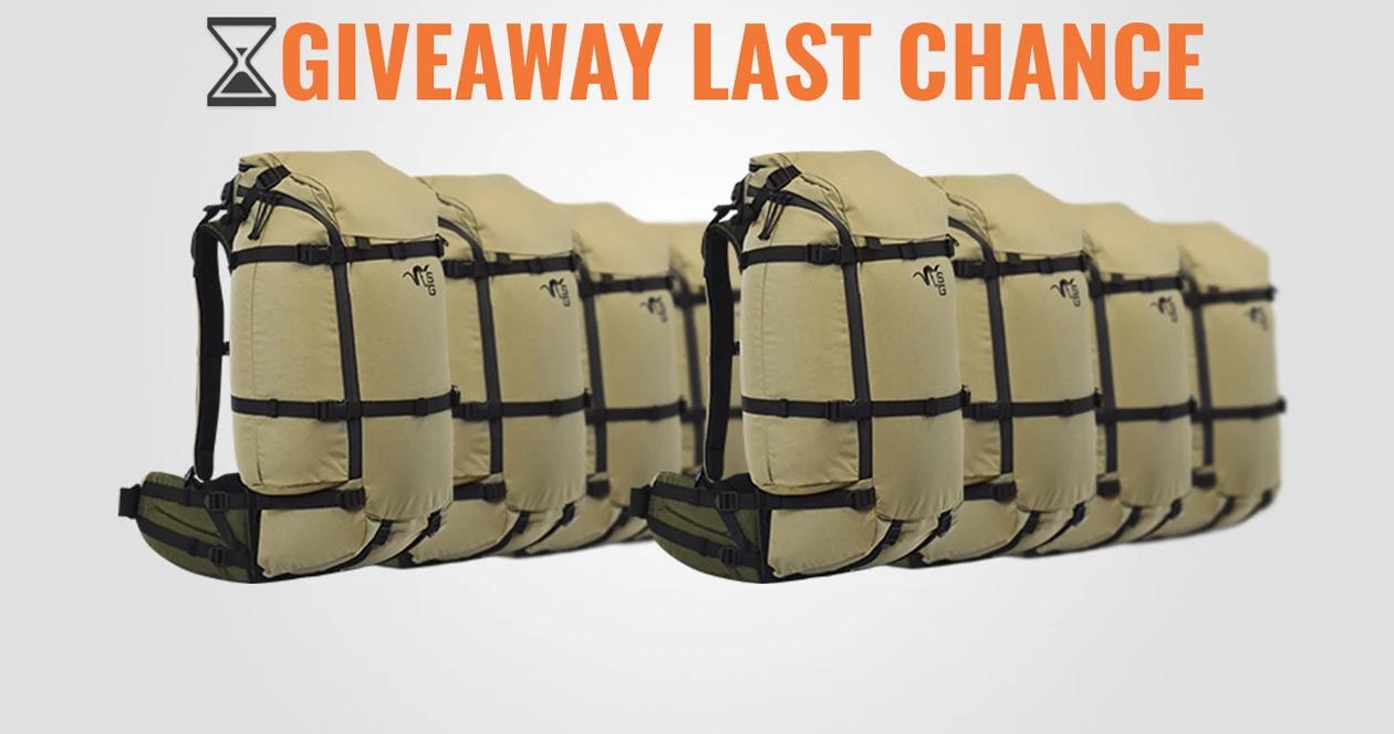 February INSIDER Giveaway: 8 Stone Glacier EVO 40/56 Ultralight Backpacks