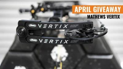 April INSIDER Giveaway: 5 Mathews VERTIX Bows!