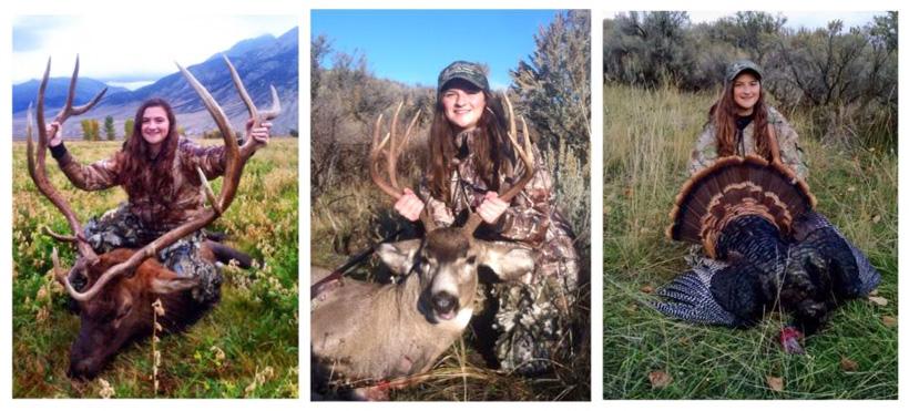 Tom pickens daughters elk mule deer and turkey