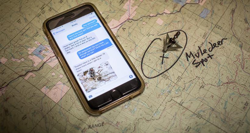 Stealing hunting location information