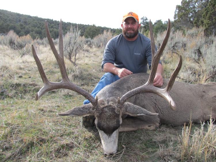 Mule deer taken with twin buttes recreation