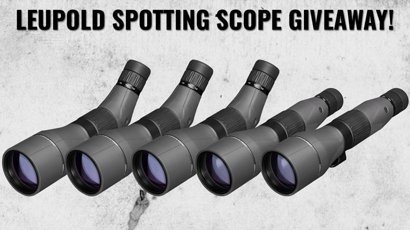 September leupold spotting scope giveaway