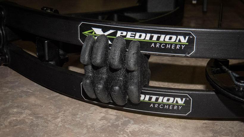 Split limb dampeners installed