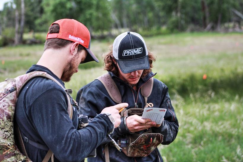 Keeping score on the 3d archery range